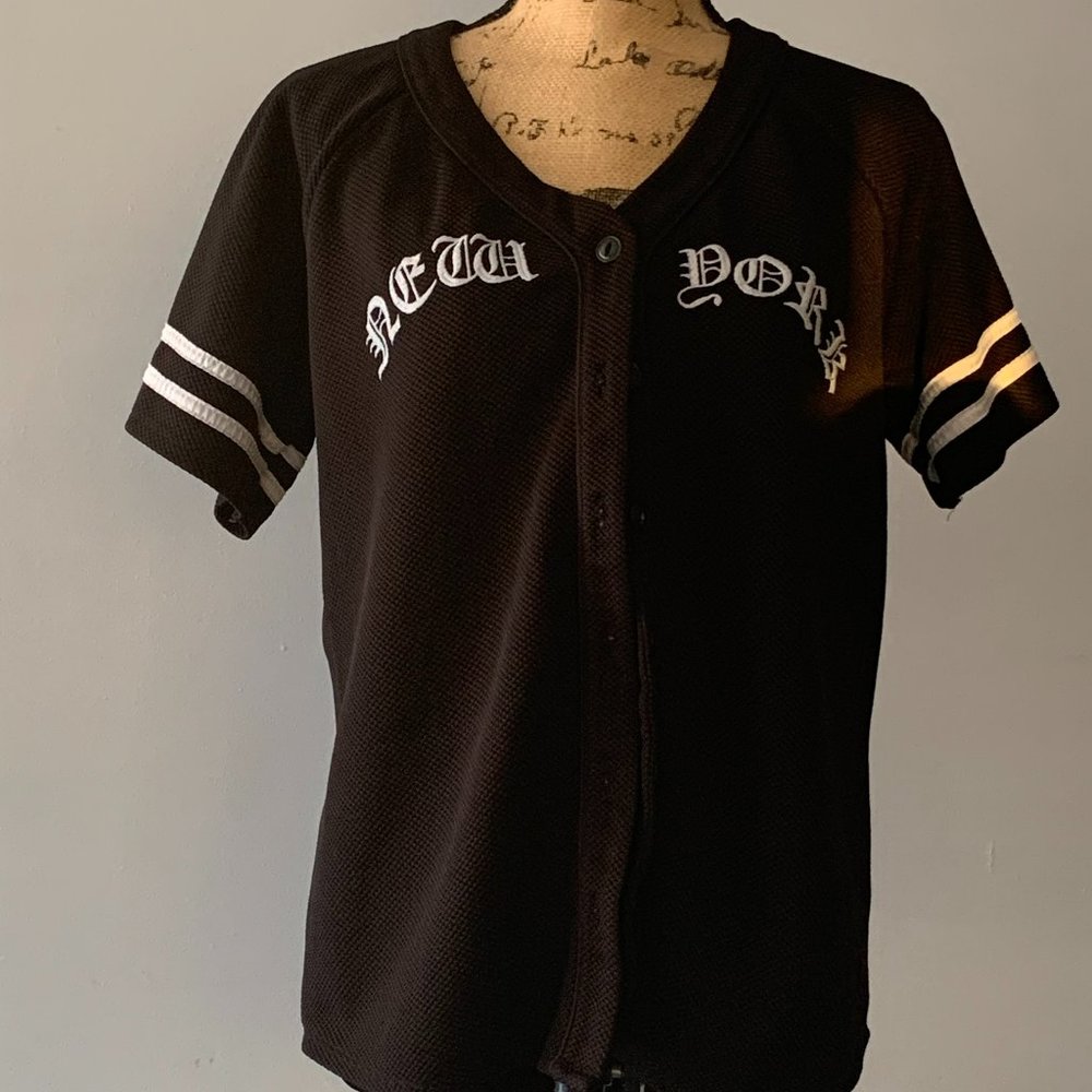 Black Baseball Jersey